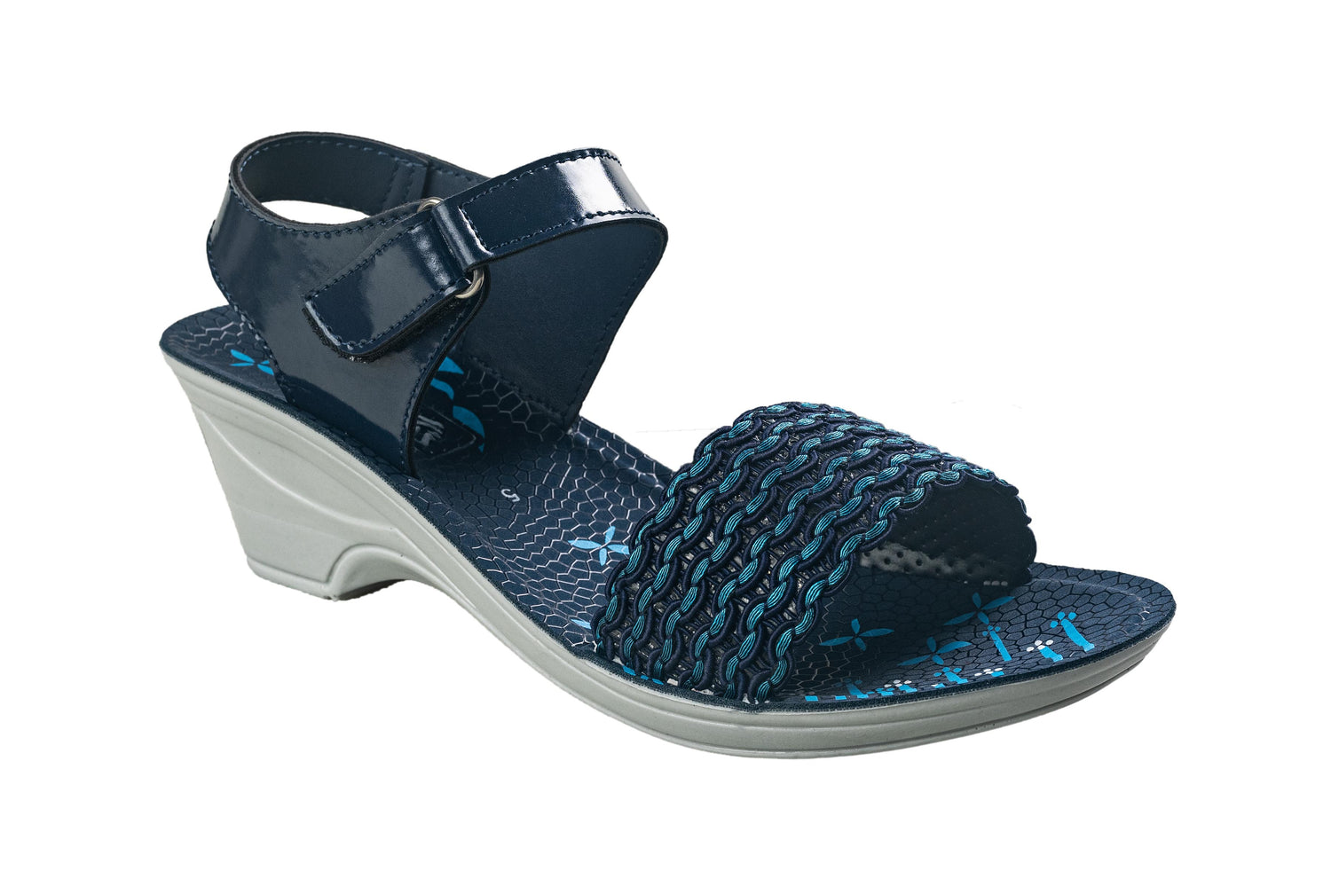 Titas Ladies Blue Sandal PU