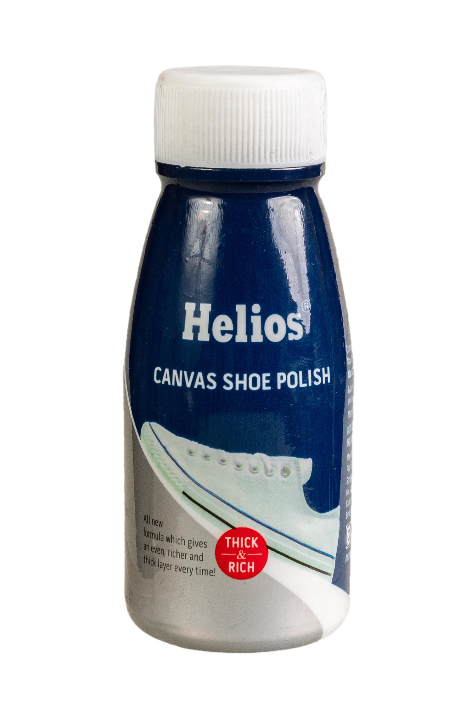 Helios White Canvas Shoe Polish
