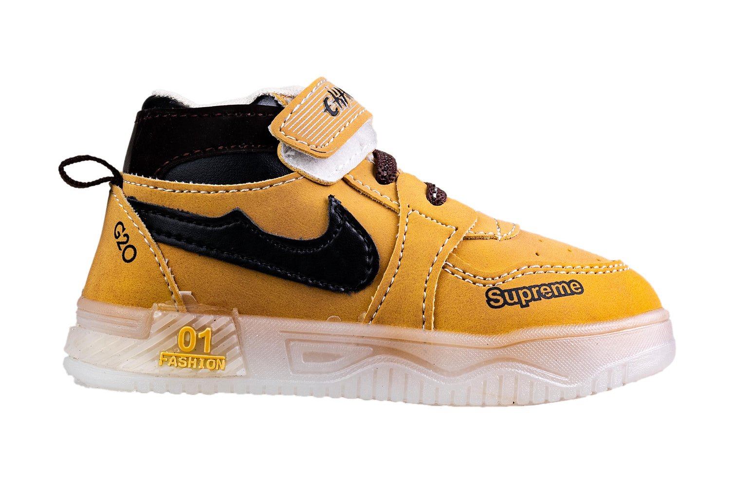 Rouba Children Yellow Sports Shoe