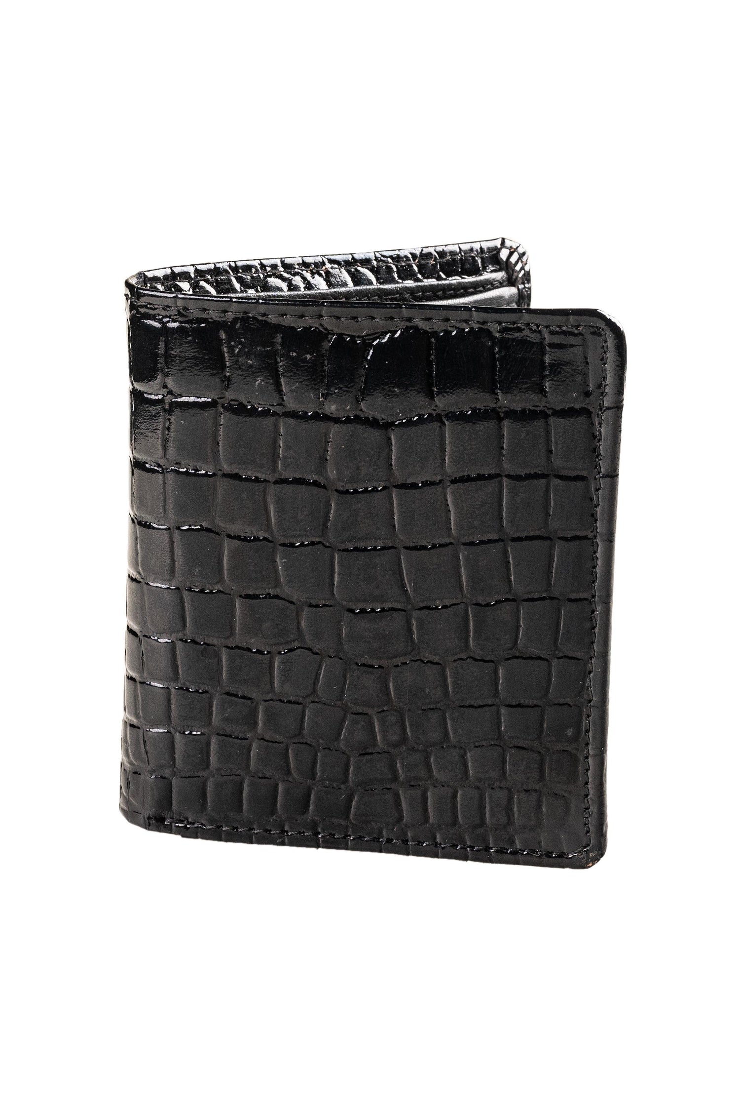 Titas Gents Black Genuine Leather Wallet