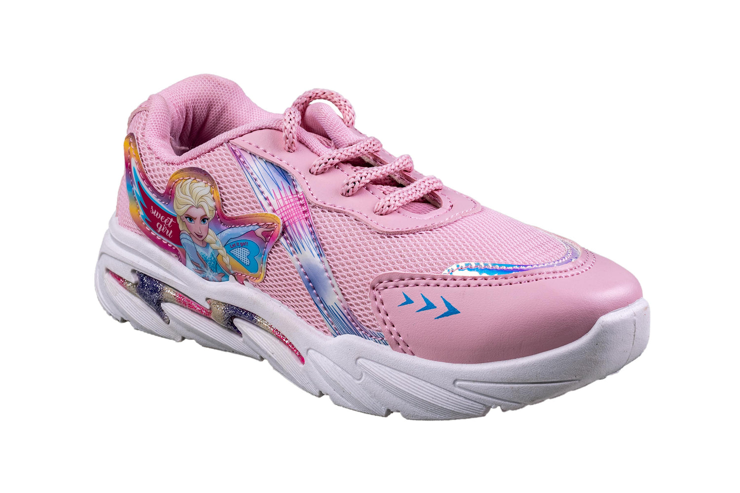 Rouba Pink Children Sports Shoe