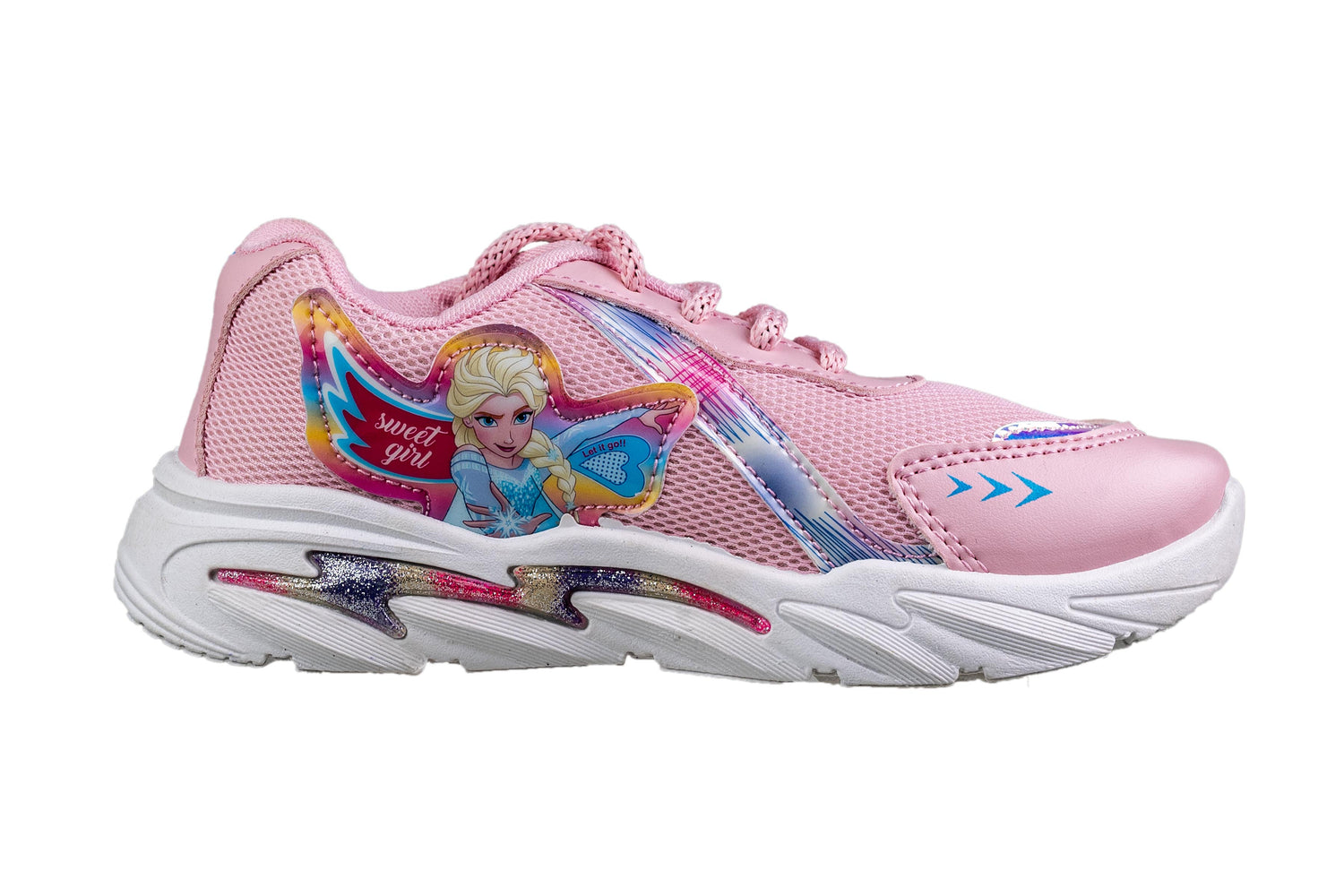 Rouba Pink Children Sports Shoe