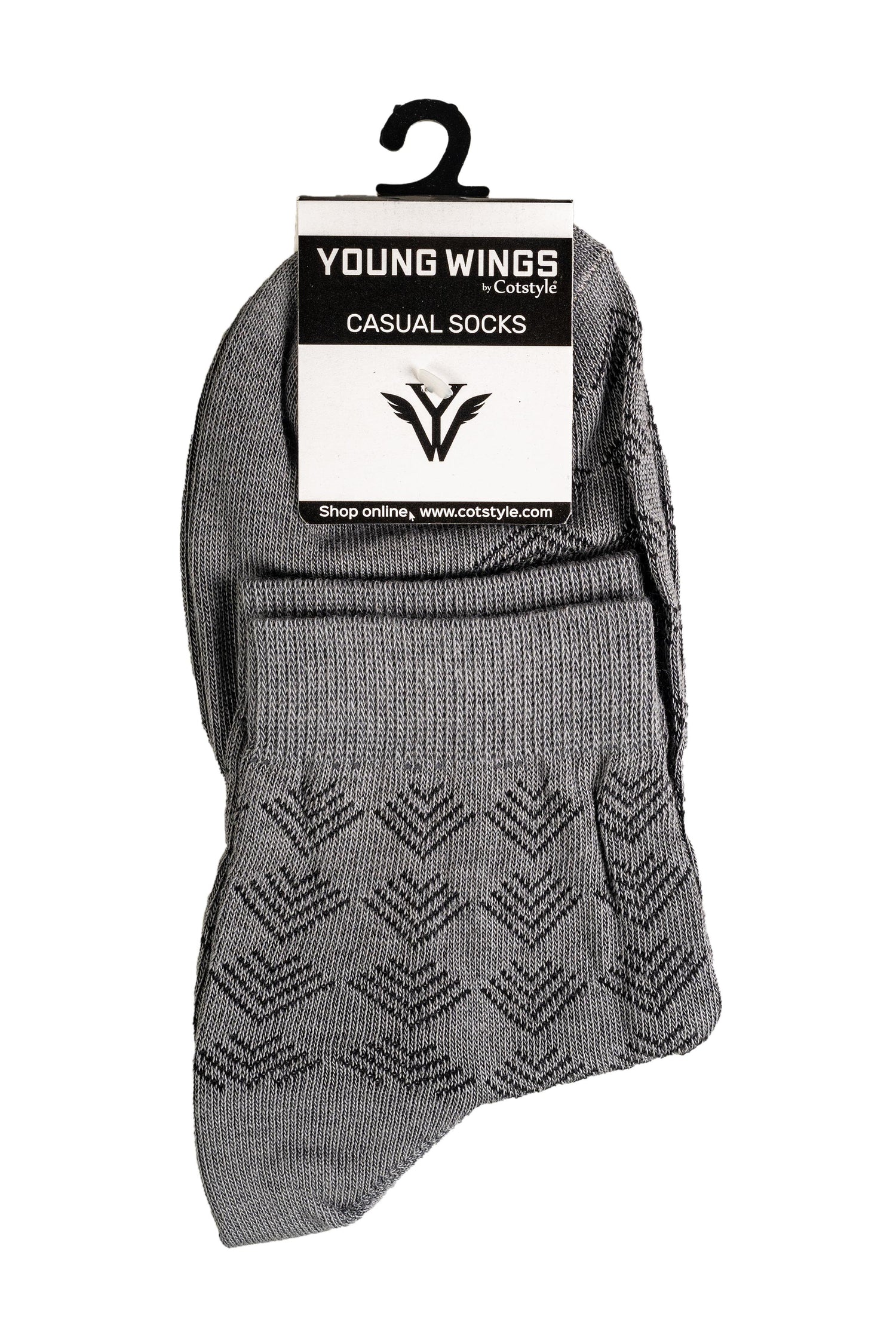Young Wings Mens Comfort Fit Assorted Socks