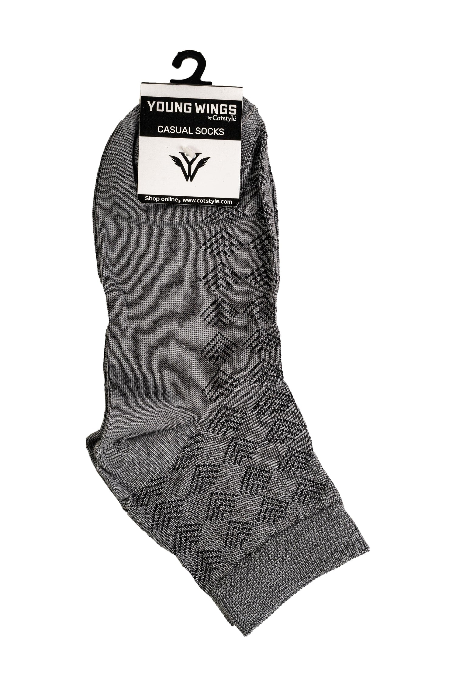 Young Wings Mens Comfort Fit Assorted Socks