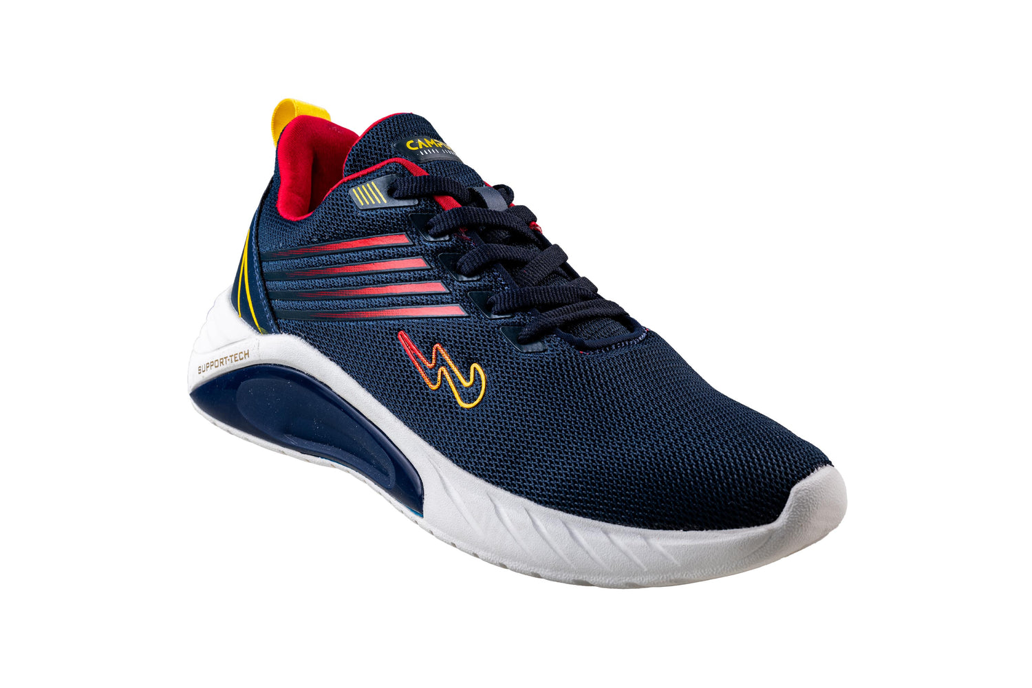 Campus Navy / Red  Boys Sports Shoe