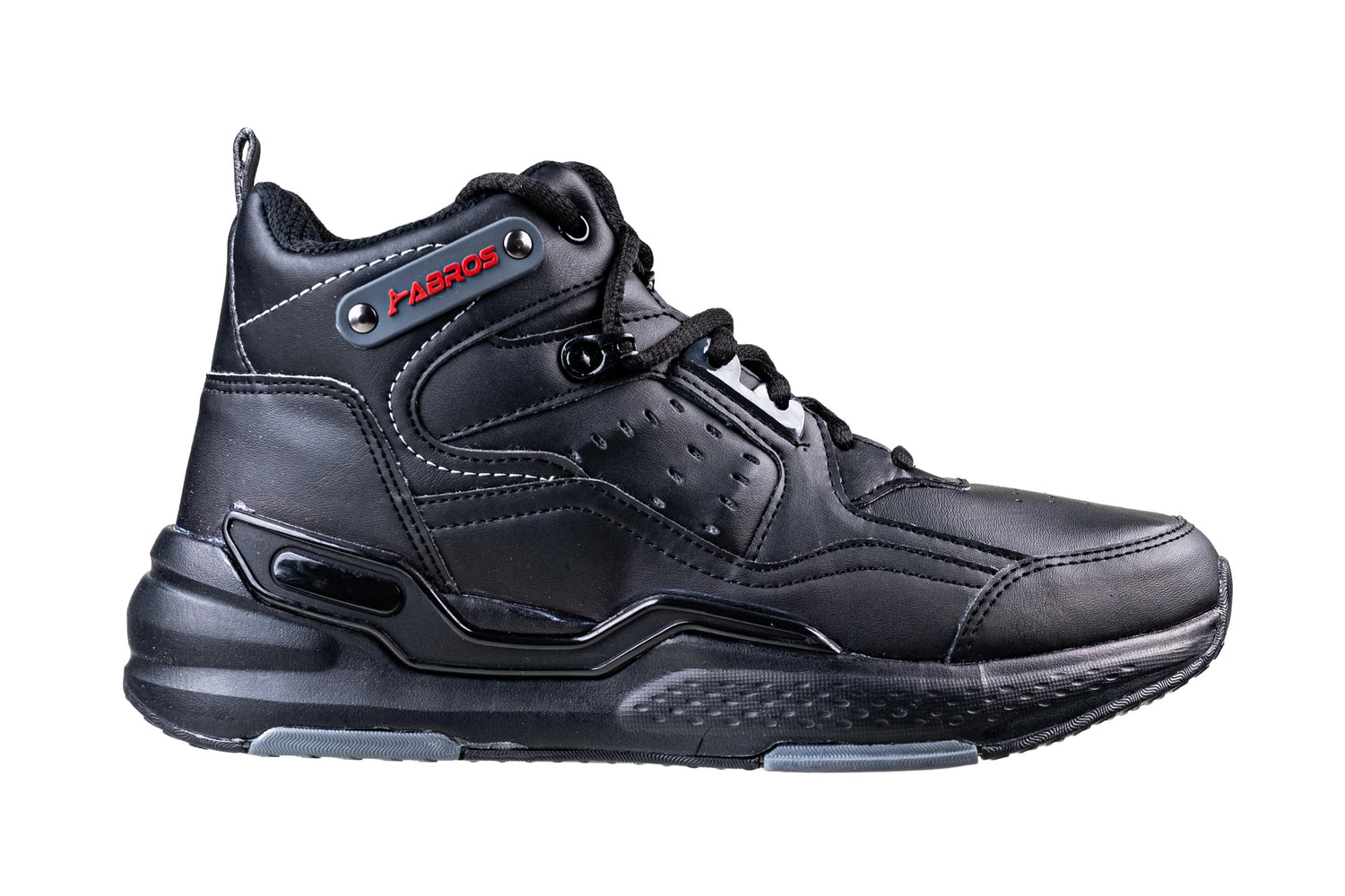 Abros Gents Black / Red Sports Shoe