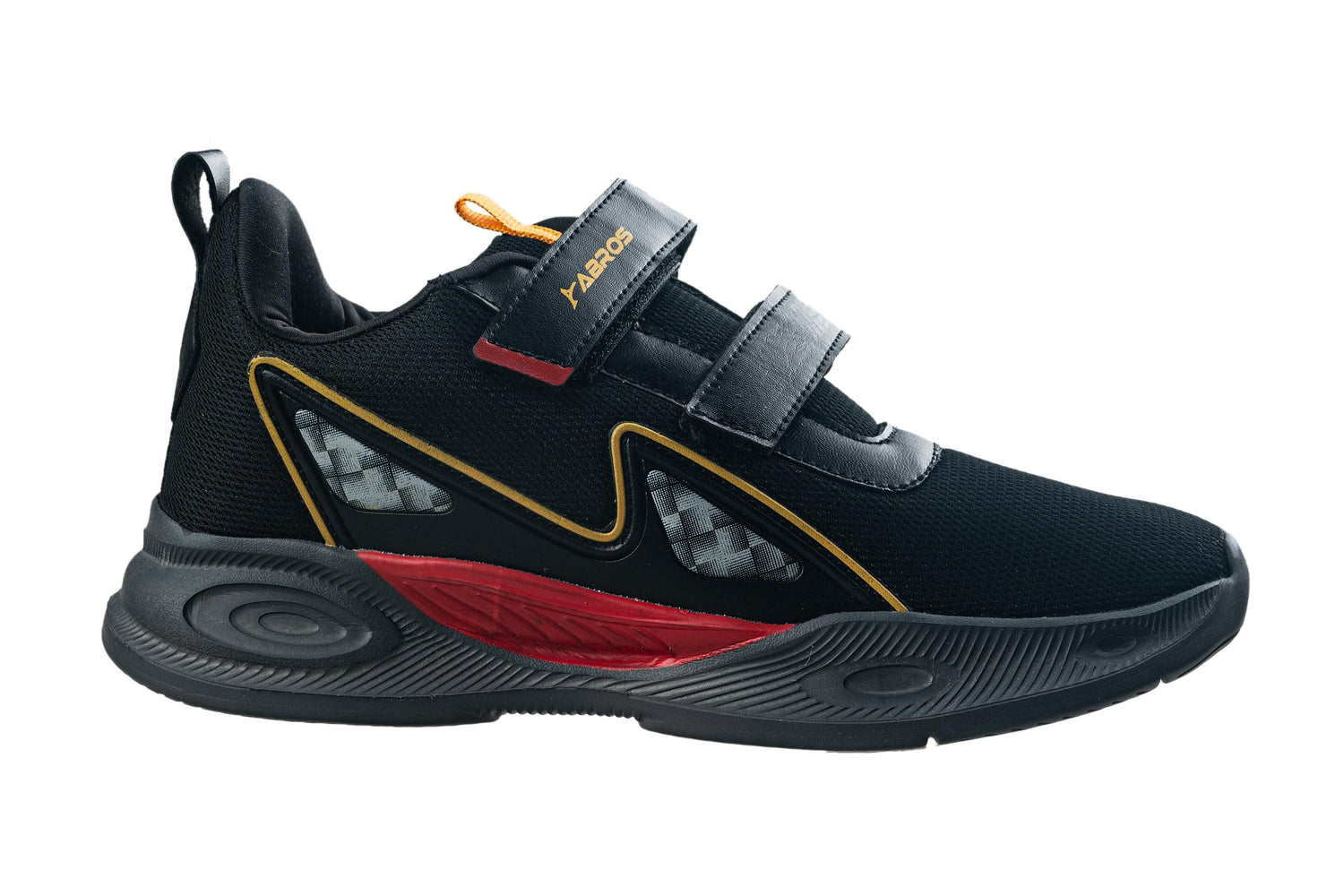 Abros Boys Black / Red Sports Shoe