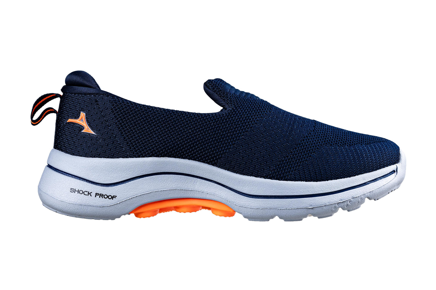Abros Gents Navy / F. Orange Sports Shoe