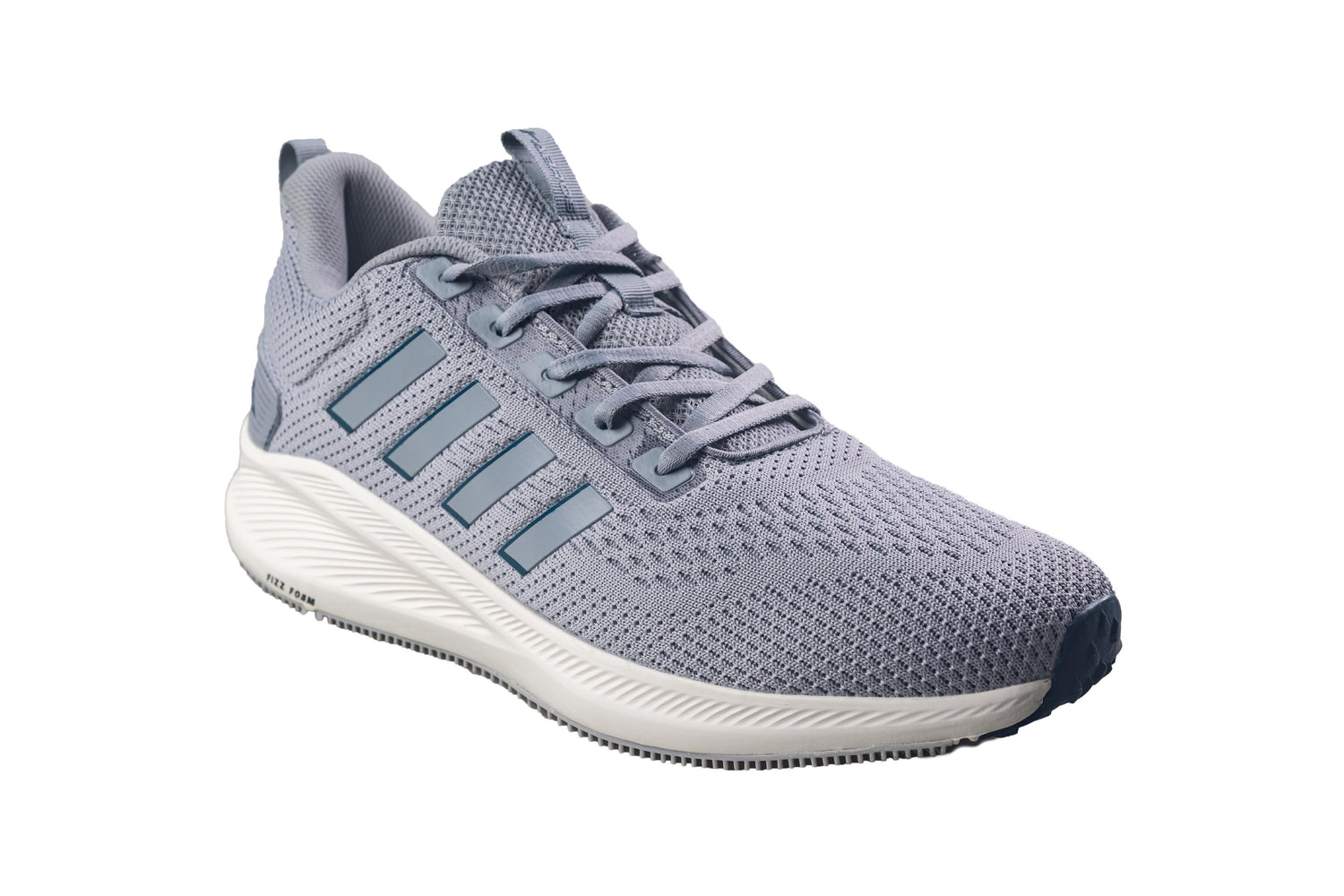 Abros Gents L. Grey / Teal Sports Shoe