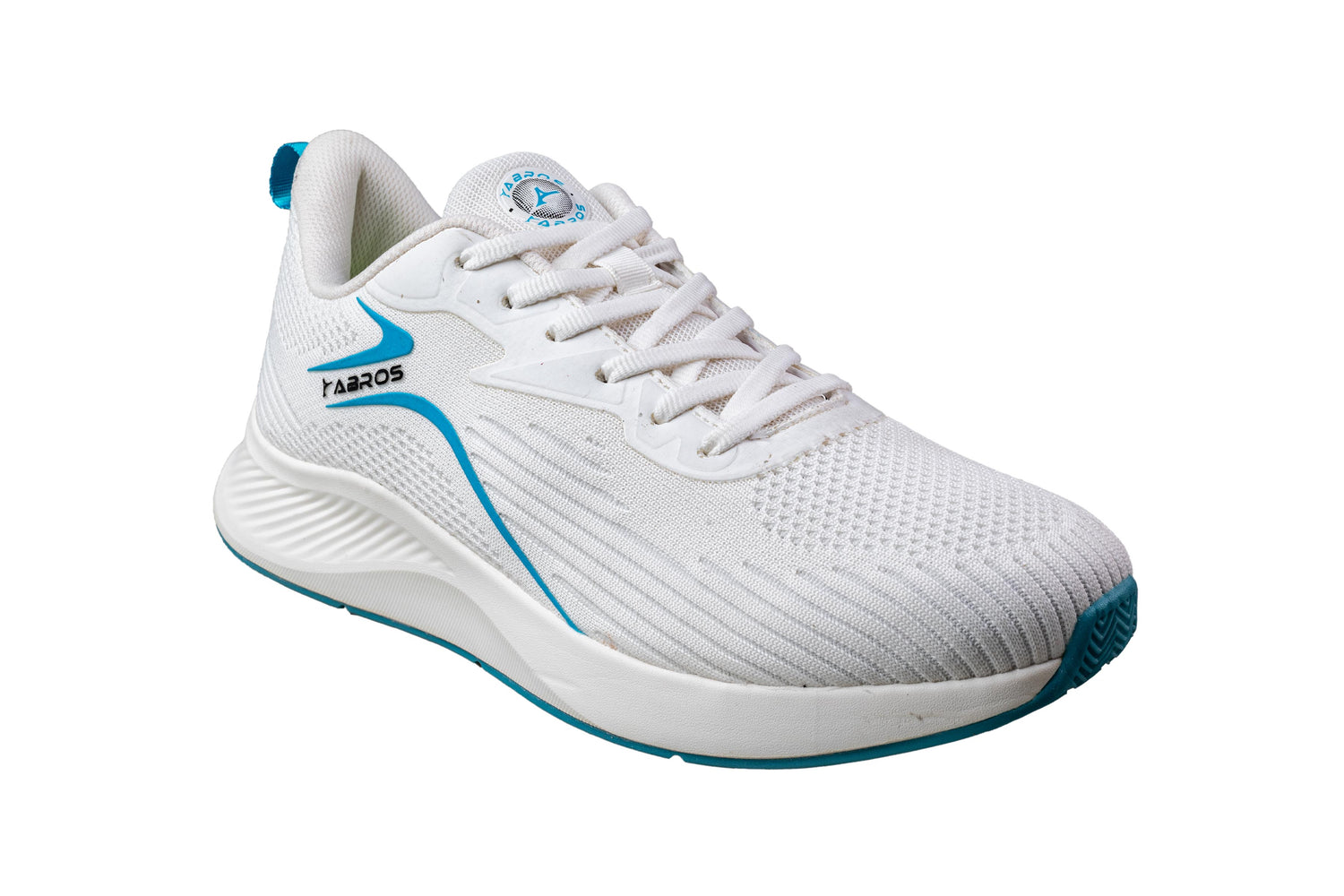 Abros Gents Off White / Turquise Sports Shoe