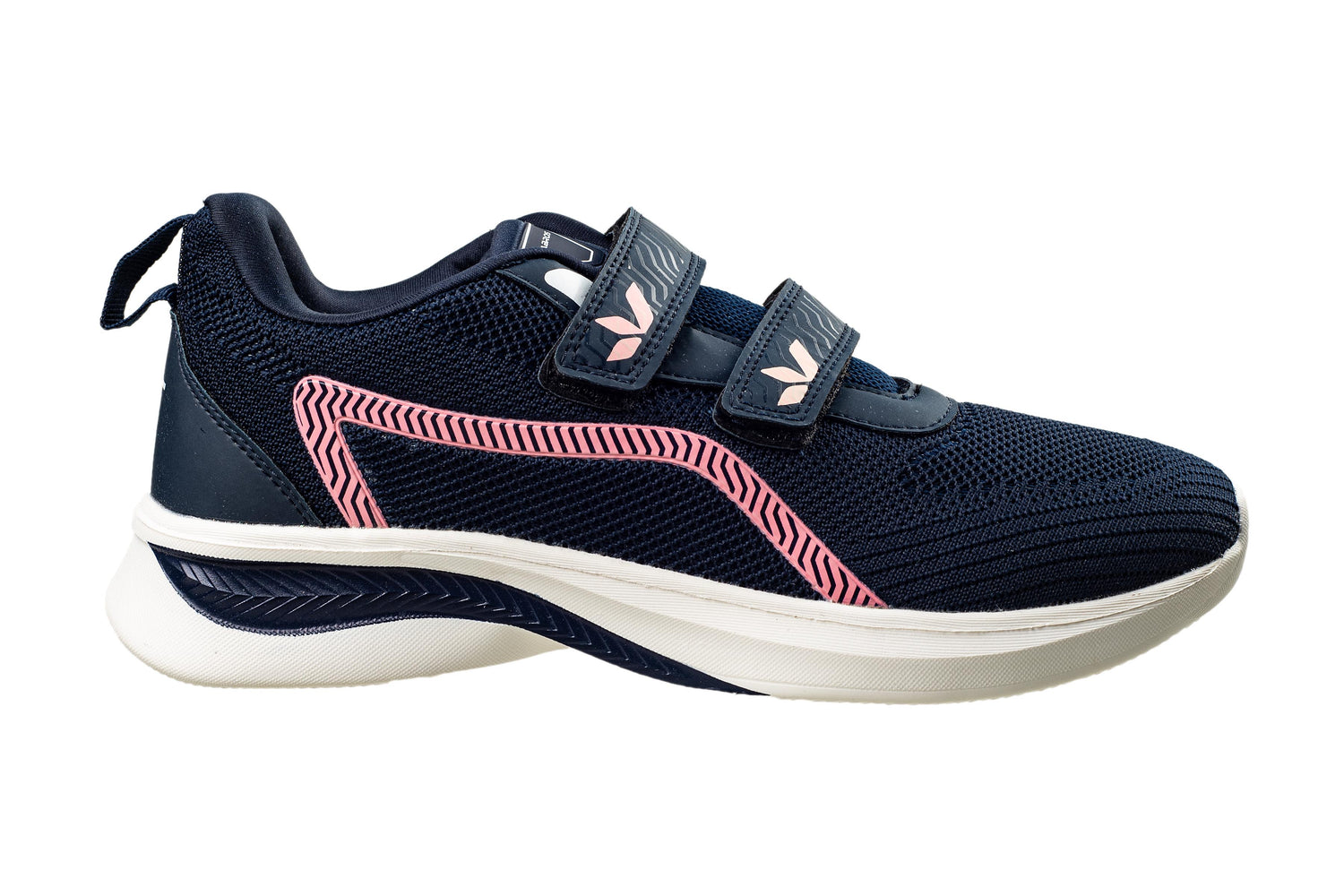 Abros Ladies Navy / Pink Sports Shoe