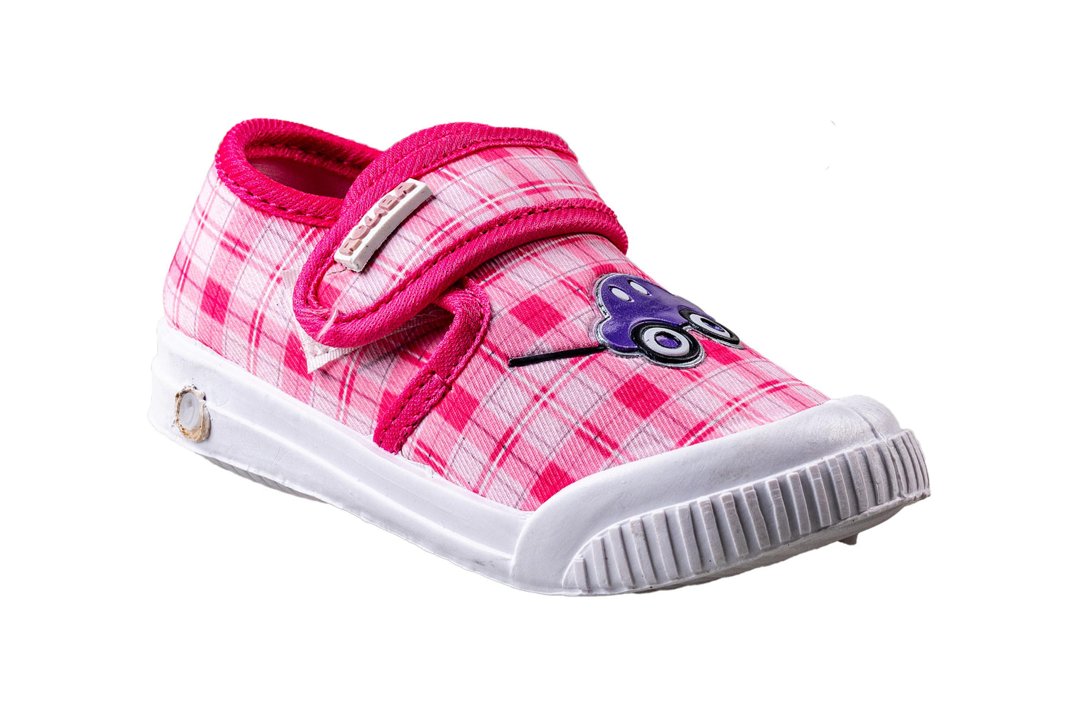 Rouba Pink Children Canvas Shoe