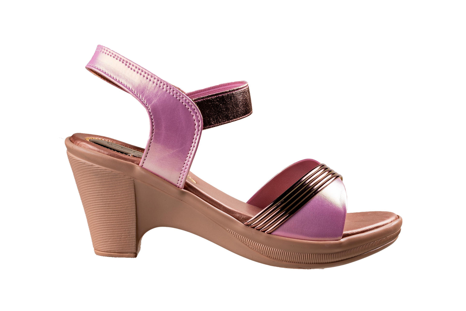 Trendz Ladies Rose Gold / Copper Sandal