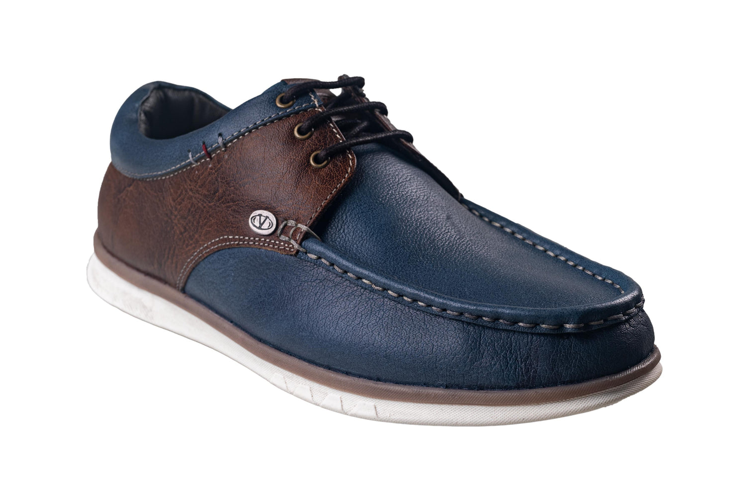 Valentino Blue/Tan Gents Shoe