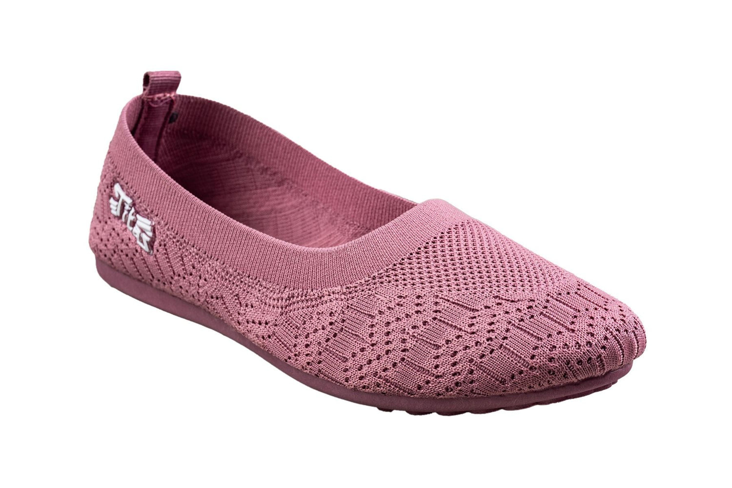 Titas Ladies Light Pink Canvas Shoe