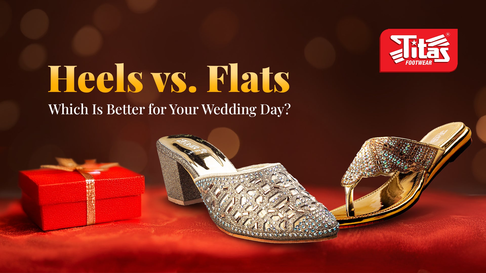 Best wedding shoes for women - Titas Footwear