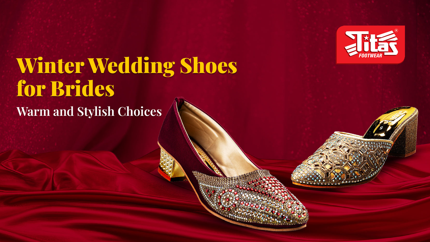 Best wedding shoes for women - Titas Footwear