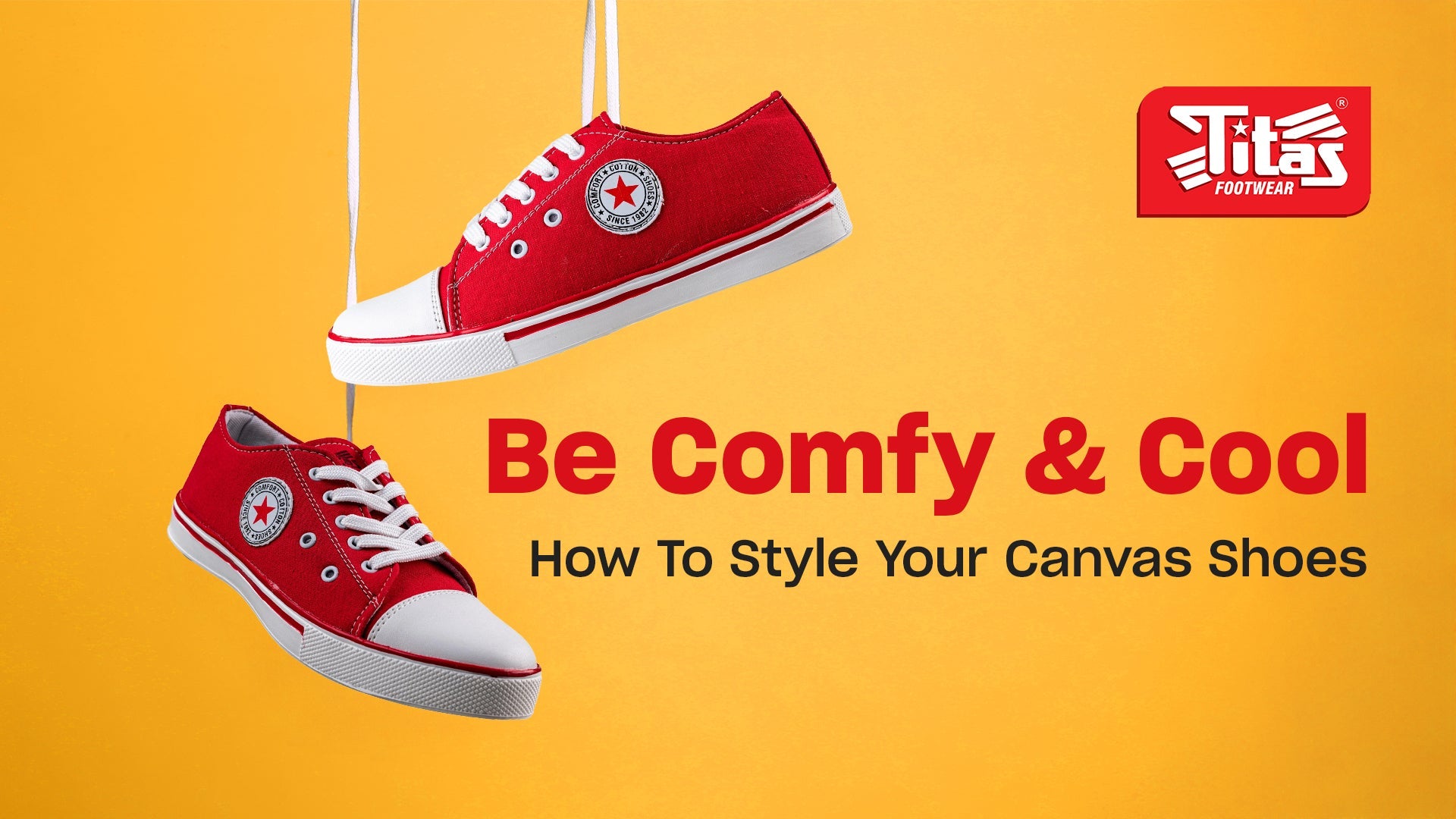 How To Style Your Canvas Shoes  - Titas Footwear