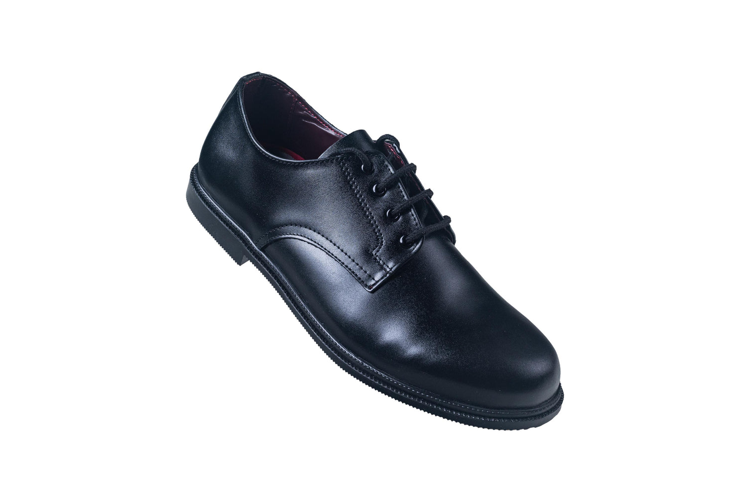 Titas Gents Black Leather Shoe