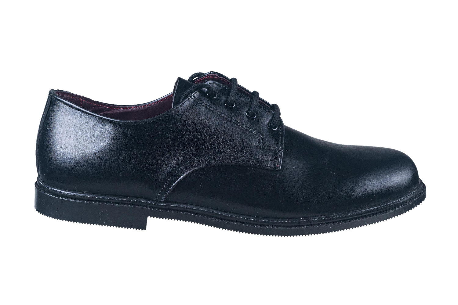 Titas Gents Black Leather Shoe