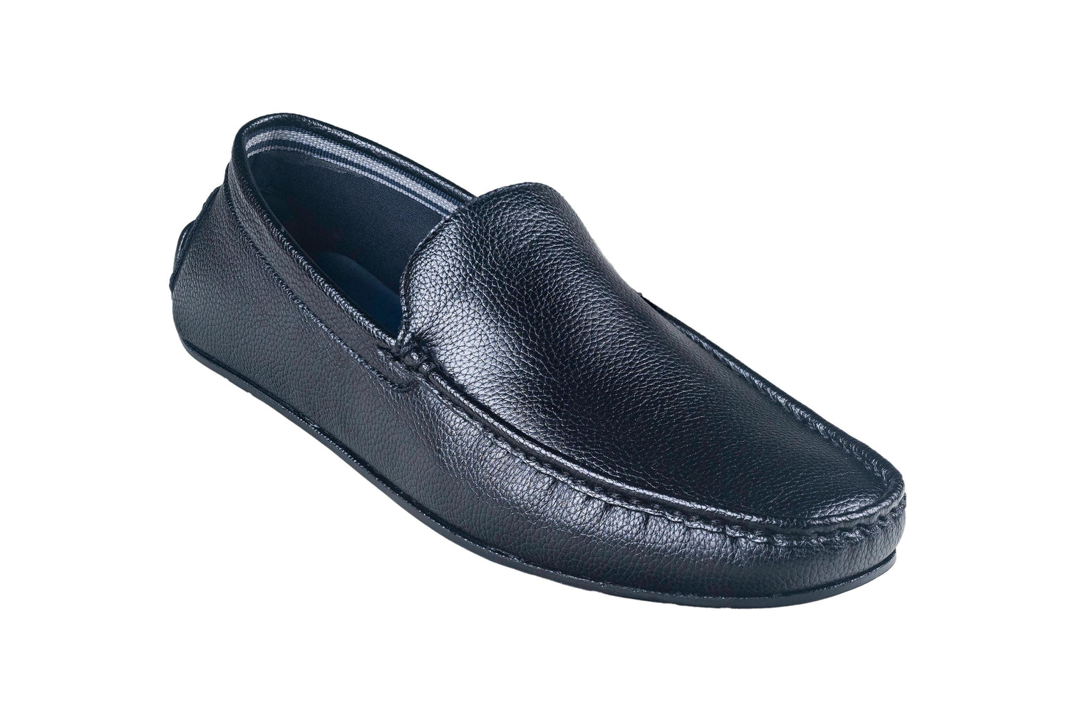 Michael Angelo Gents Black Casual Shoe