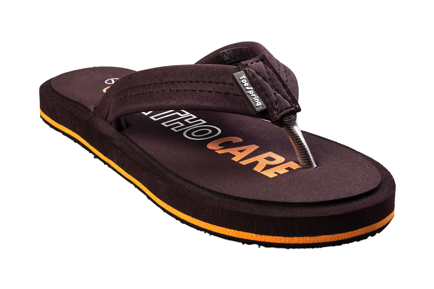 Toe Spring Gents Brown / Orange Hawai