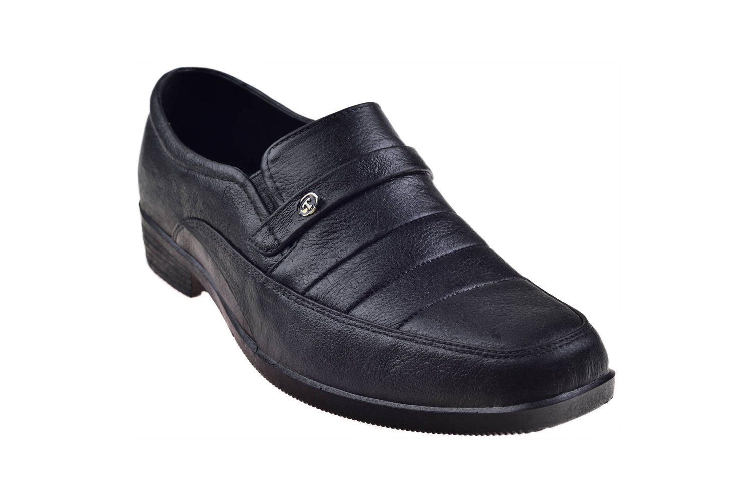 Titas Gents Black PVC Shoe