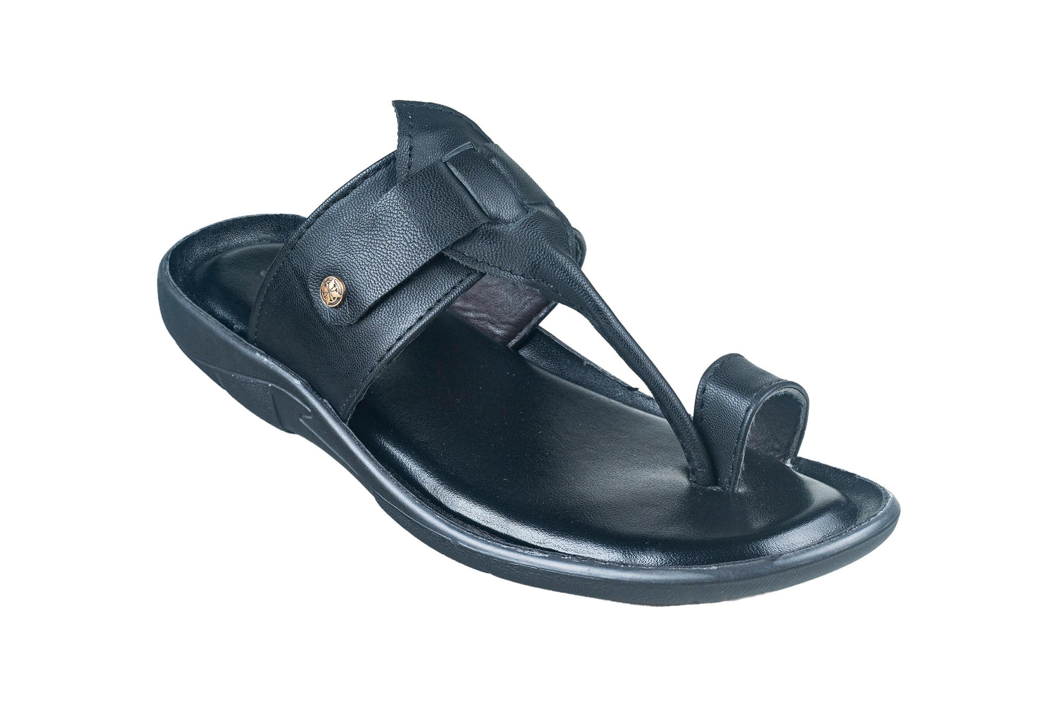 Beresford Gents Black Chappal