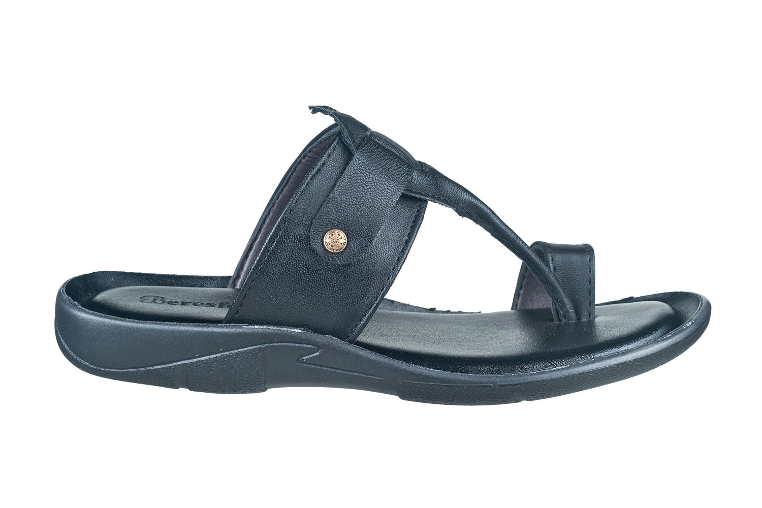 Beresford Gents Black Chappal