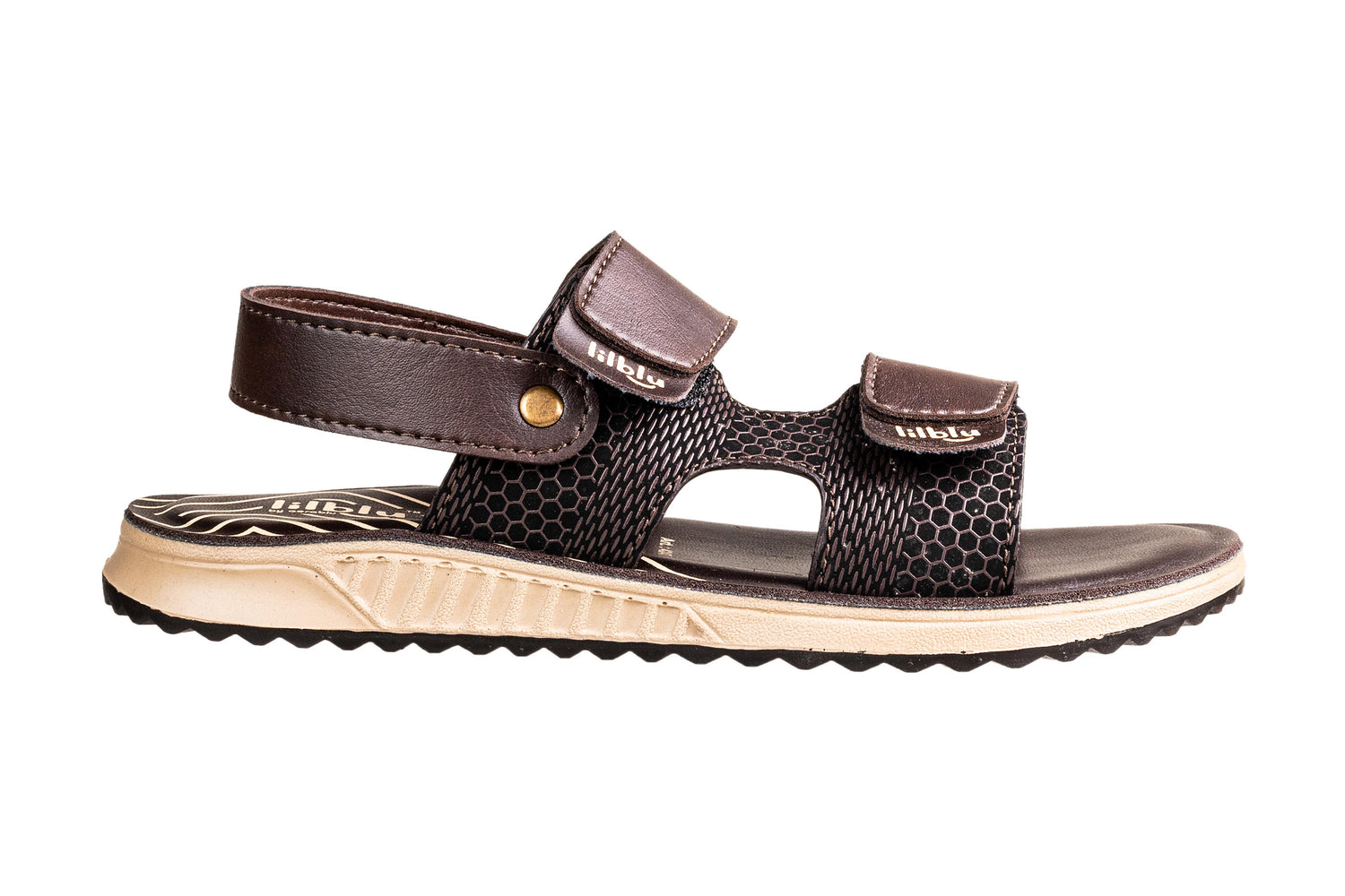 Lilblu Boys Brown Sandal PU