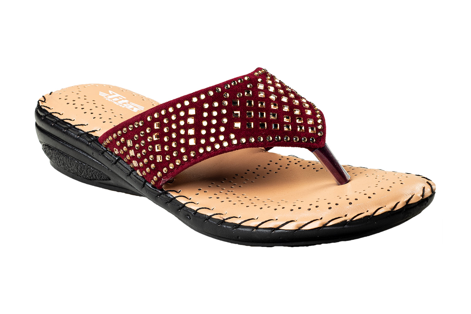 Titas Ladies Cherry Chappal