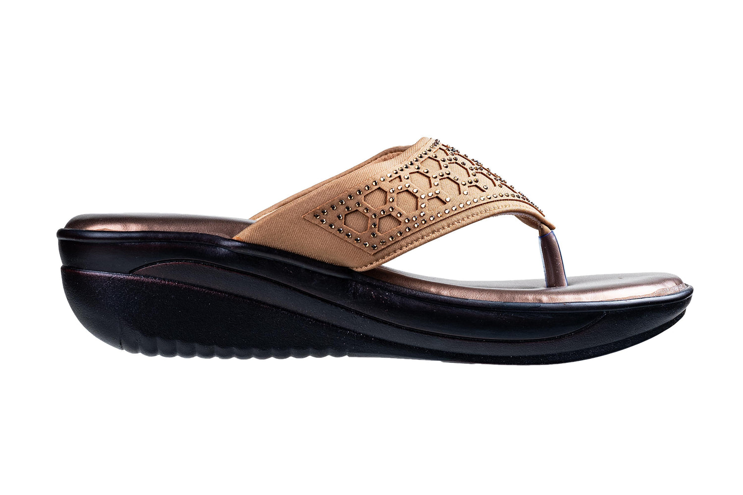 Titas Ladies Copper Chappal