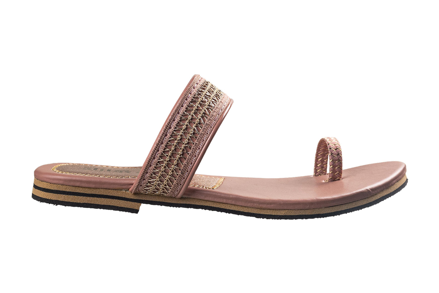 Titas Ladies Beige Chappal