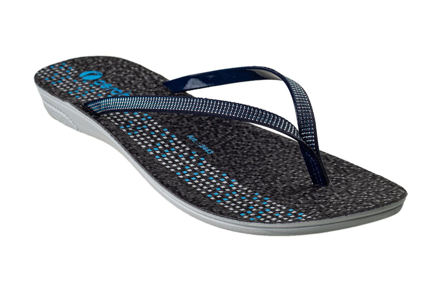 Aeroblu Ladies Blue Chappal PU