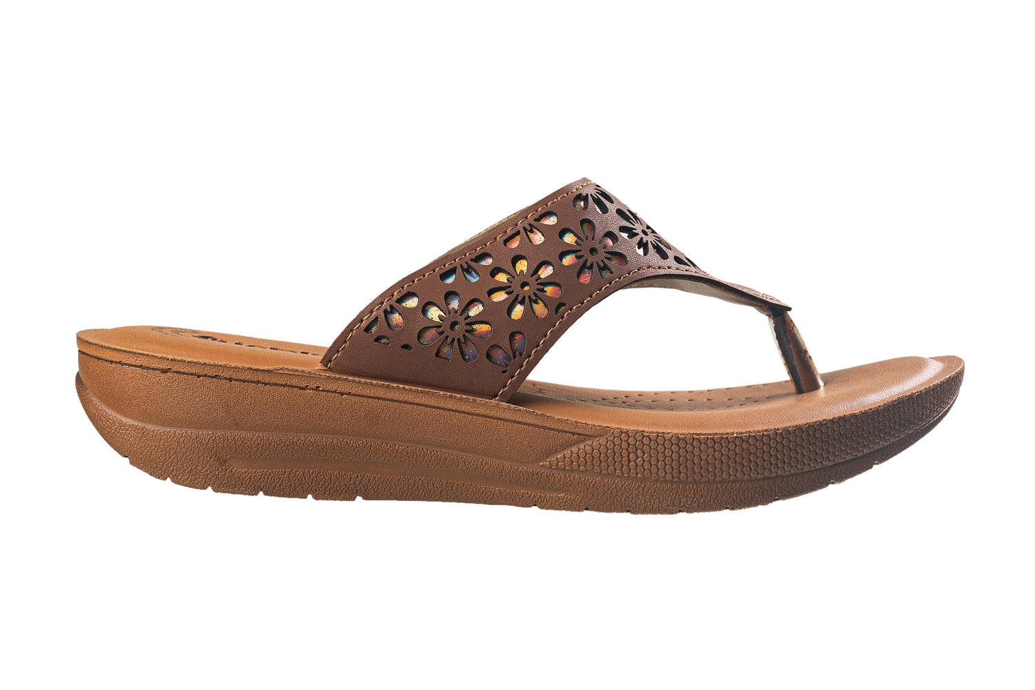 Inblu Ladies Tan Chappal PU