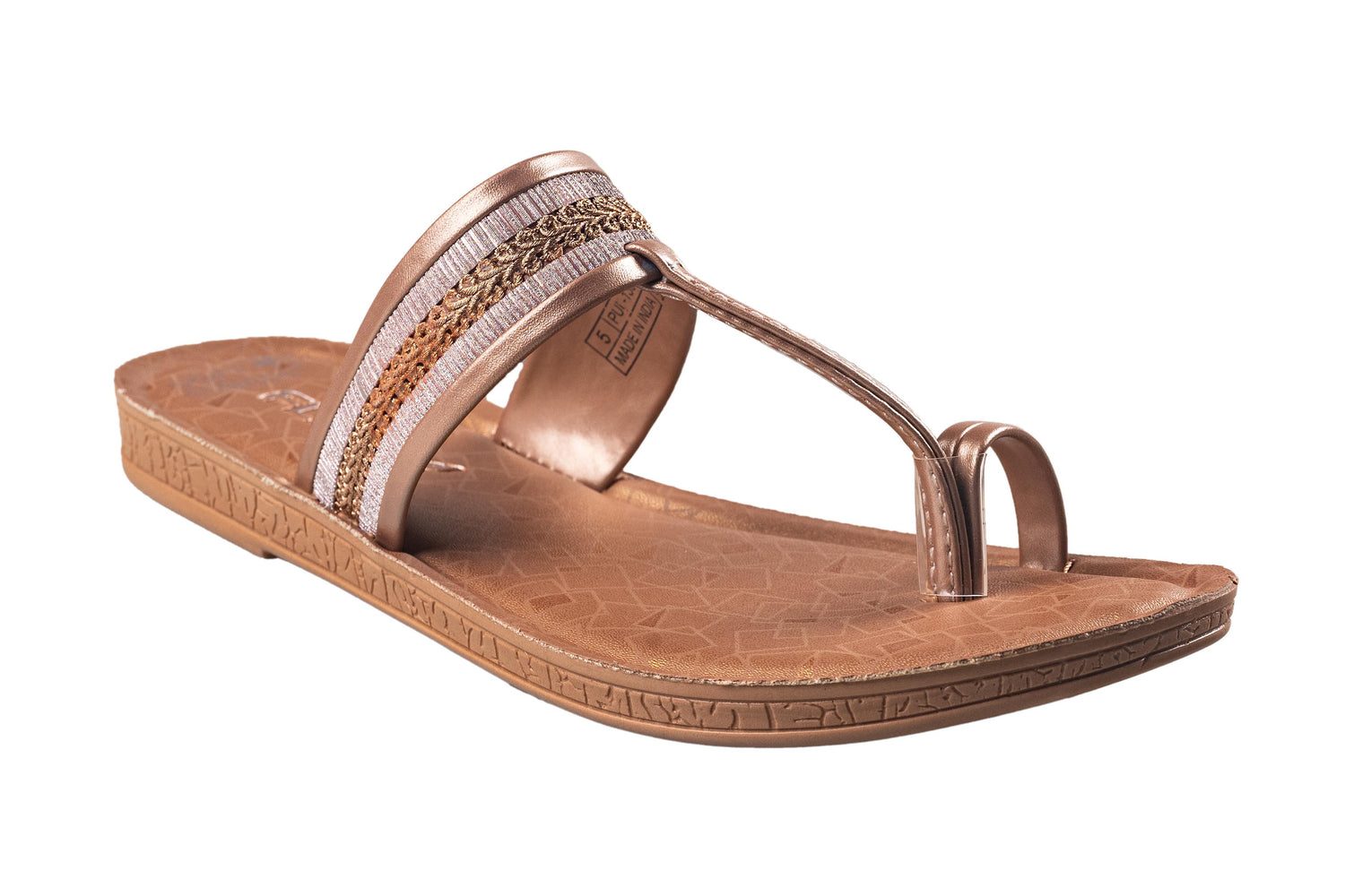 Flite Ladies Copper Chappal PU