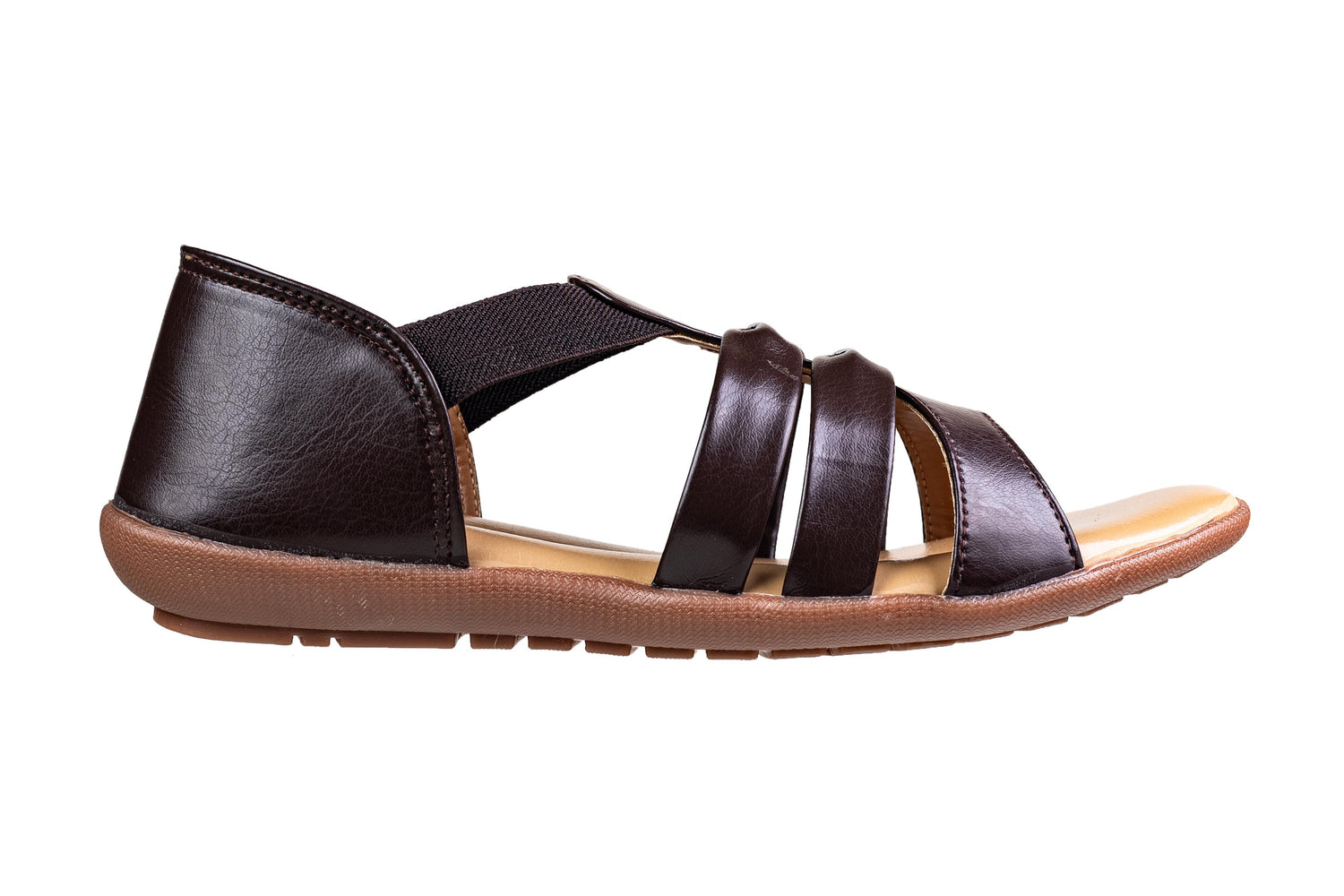 Titas Ladies Brown Sandal