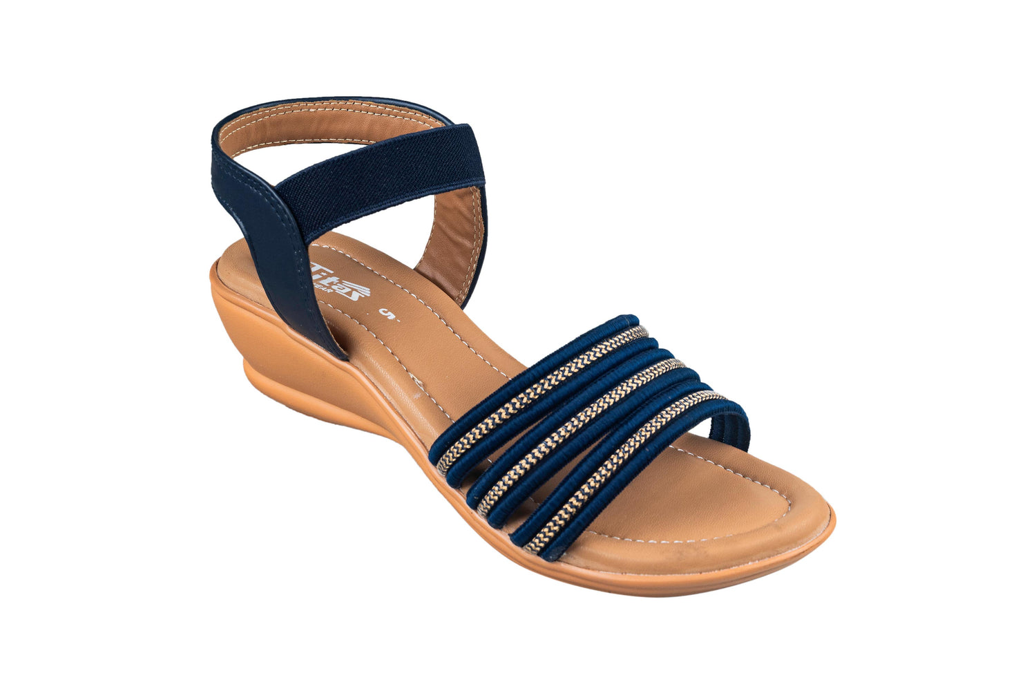 Titas Ladies Blue Sandal