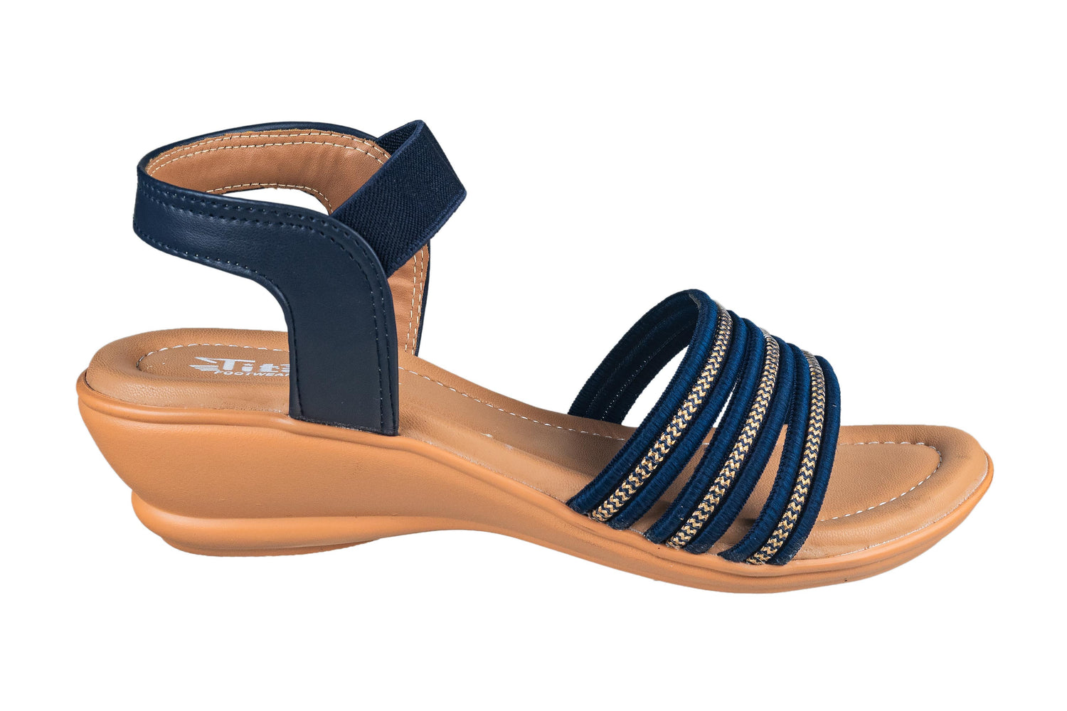 Titas Ladies Blue Sandal