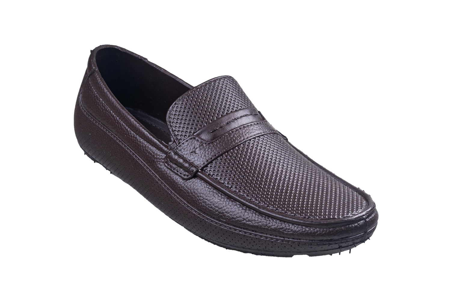 VKC Pride Gents Brown Pvc Shoe