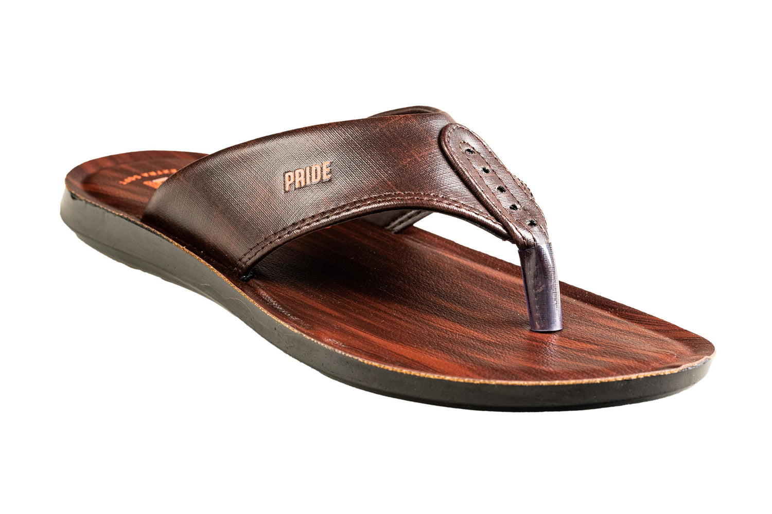 VKC Pride Gents Brown Chappal PU