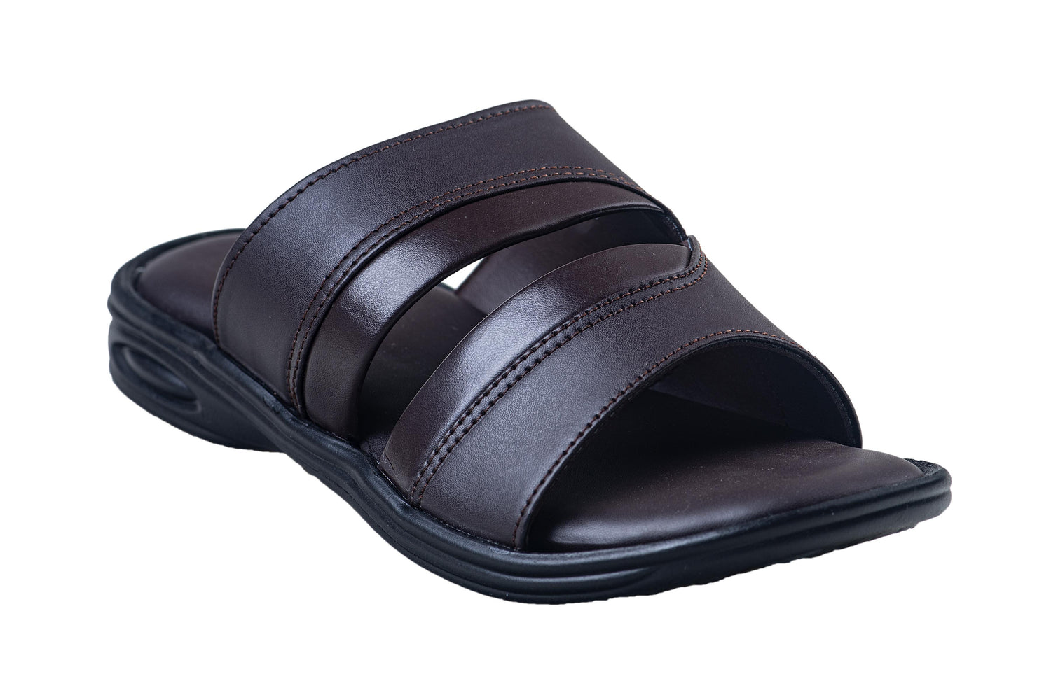 Titas Gents Brown Chappal