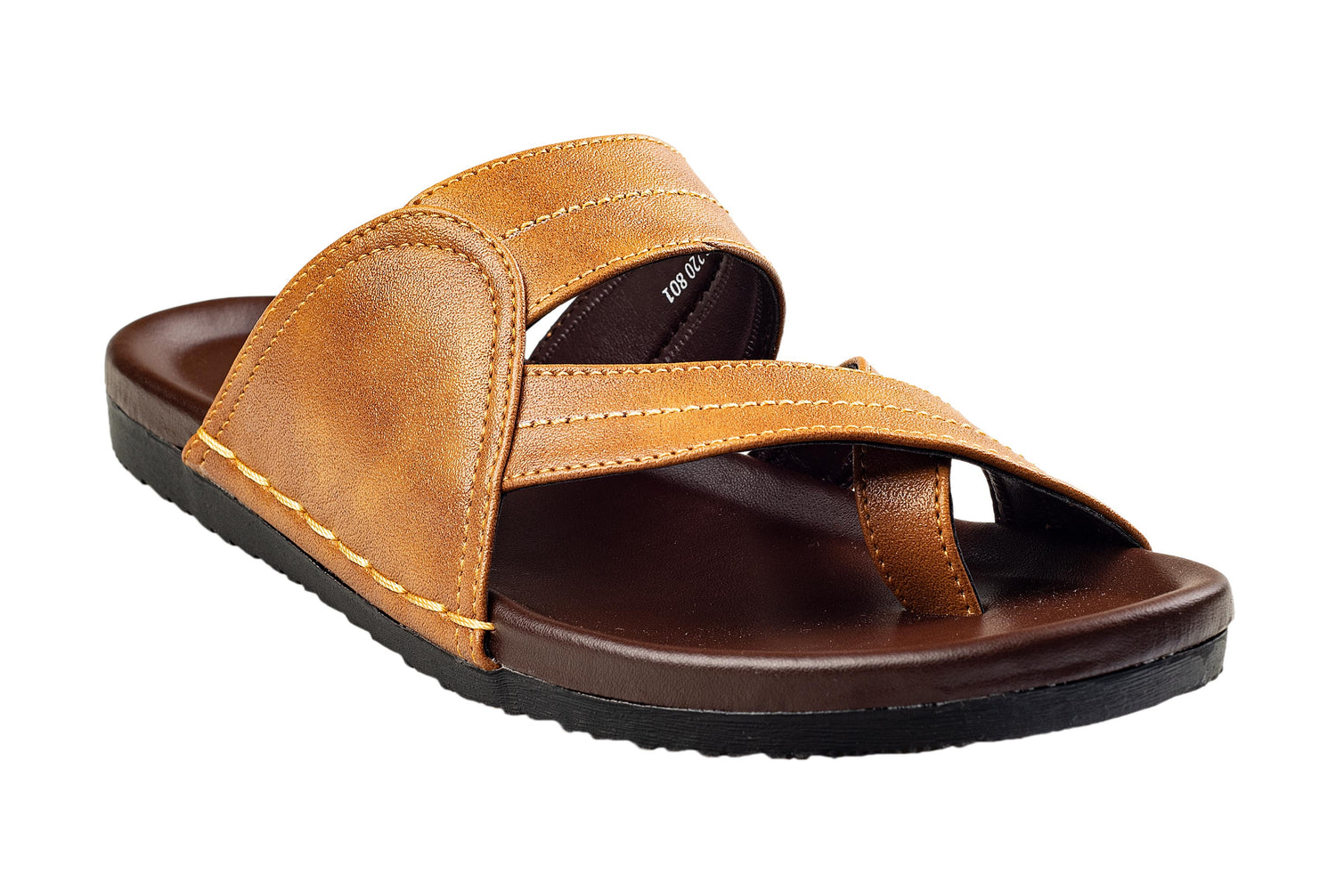 Titas Gents Tan / Brown Chappal