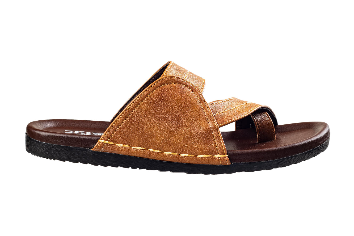 Titas Gents Tan / Brown Chappal