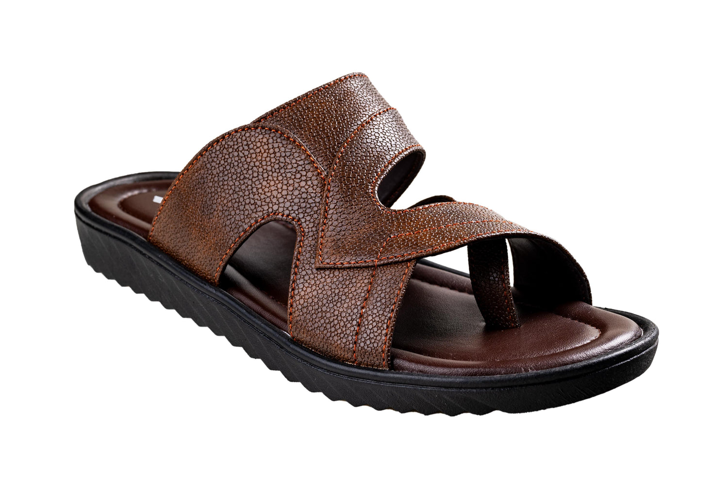 Titas Gents Brown Chappal