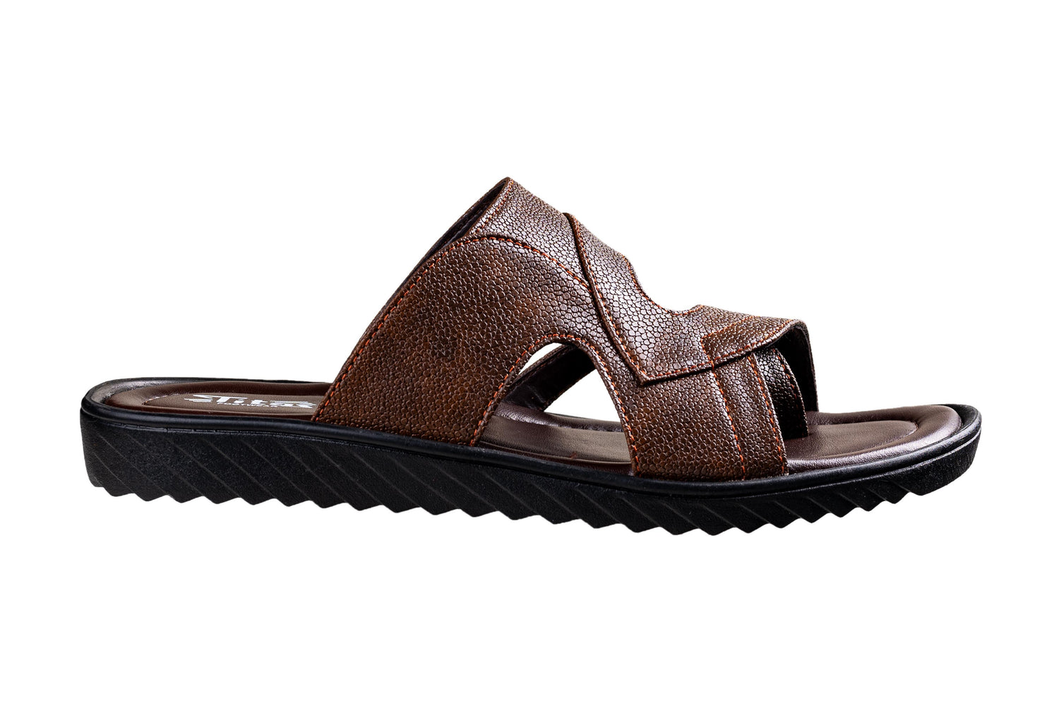 Titas Gents Brown Chappal