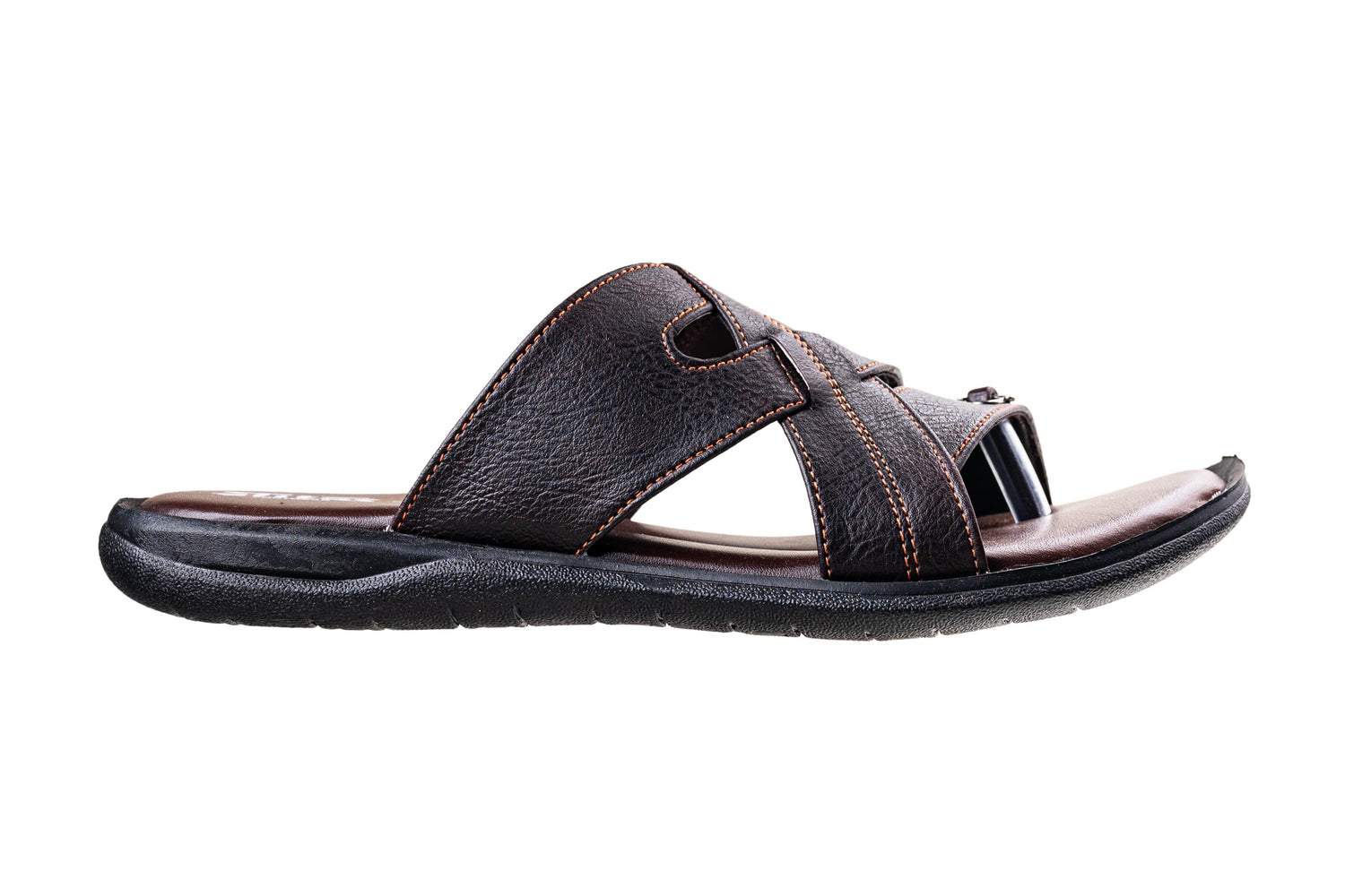 Titas Gents Brown Chappal