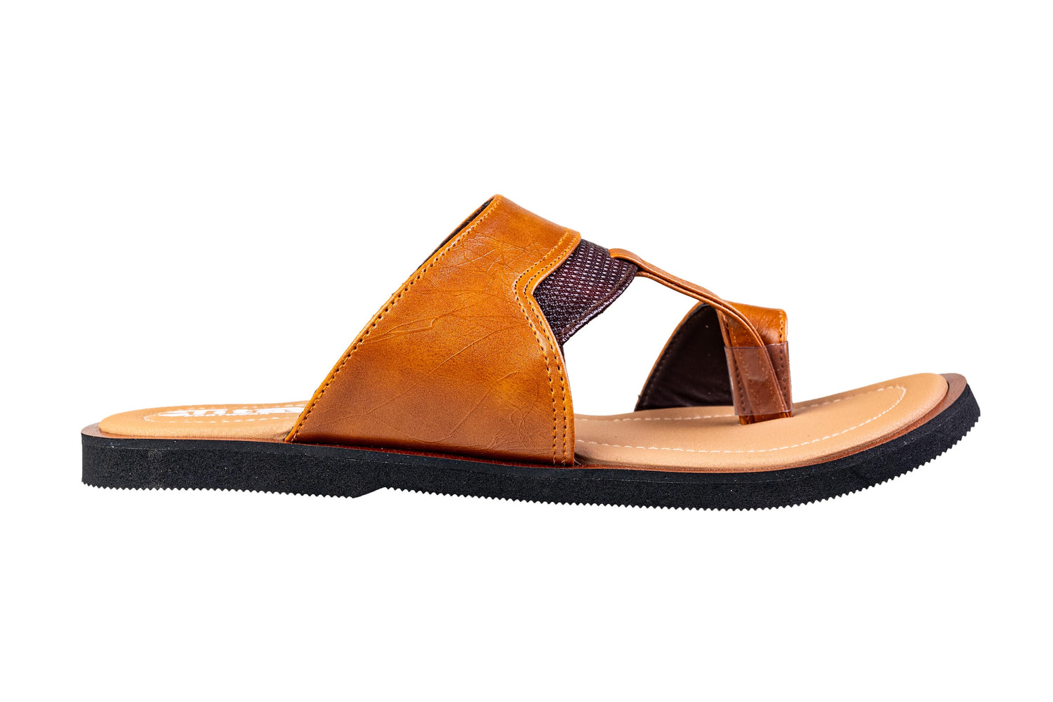 Titas Gents Tan / Brown Chappal