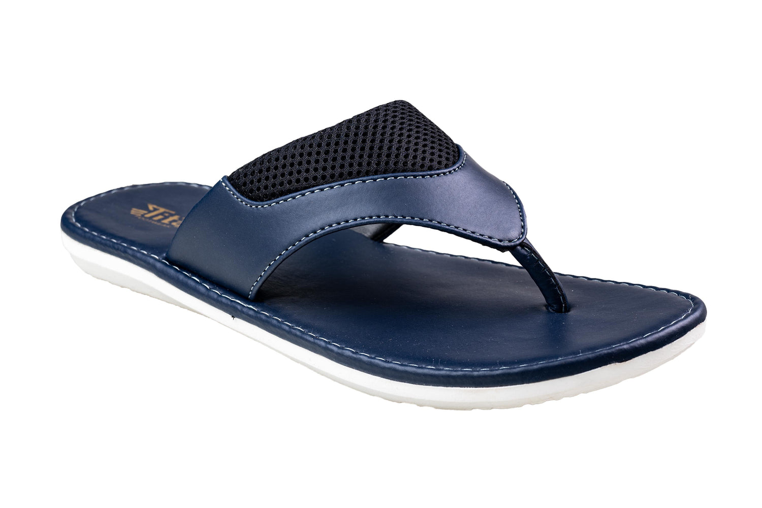 Titas Gents Blue Chappal