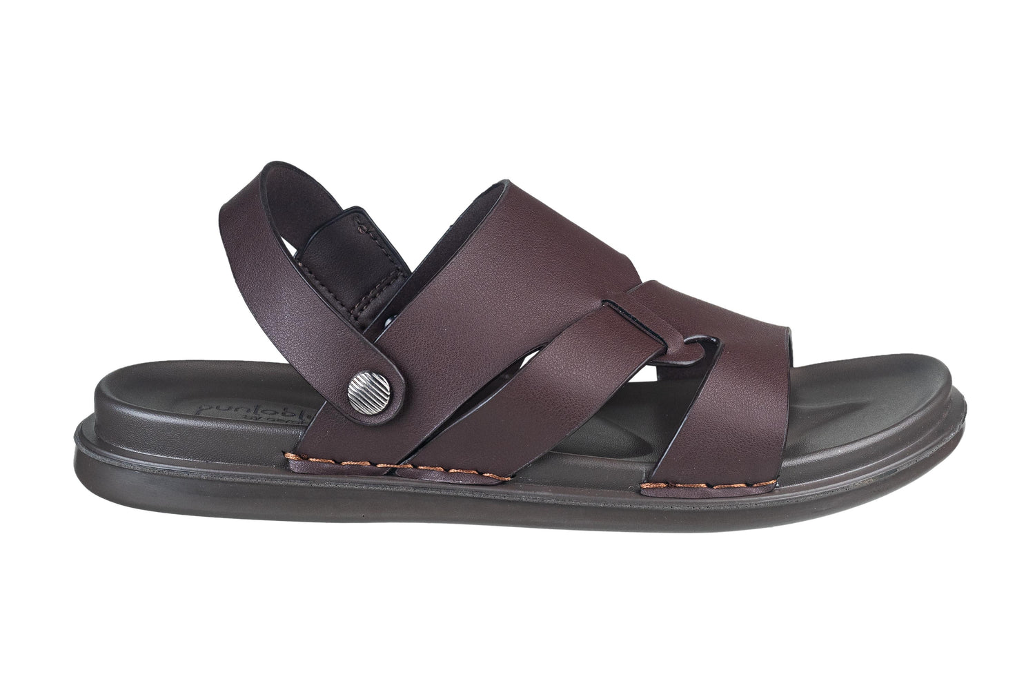 Puntooblu Gents Brown Sandal PU